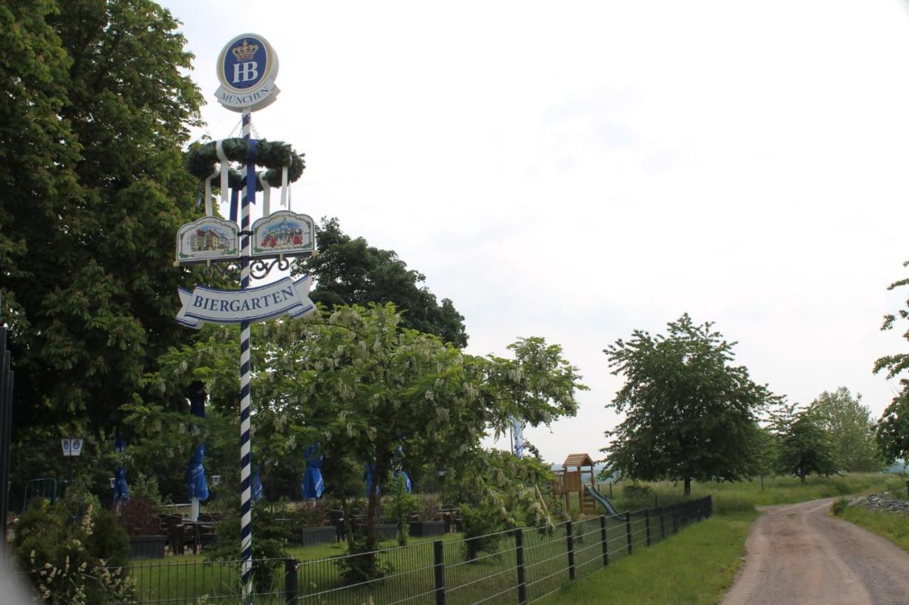 Hofbraeu Zur Schoenen Aussicht Nordhausen Buitenkant foto